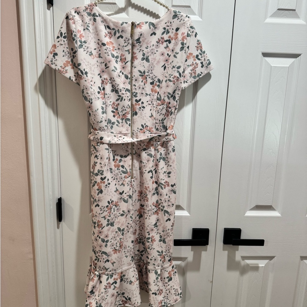 Floral Print Ruffle Dress - Picture 3 of 3